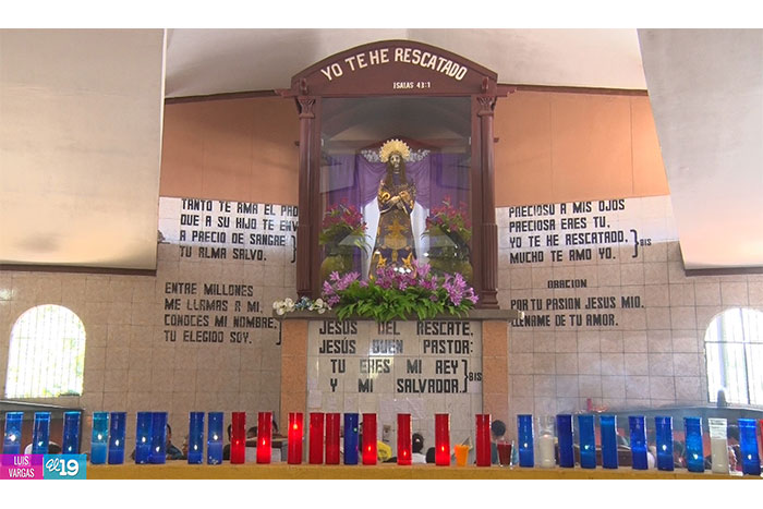Santuario de Popoyuapa recibe a miles de promesantes de Jesús del Rescate