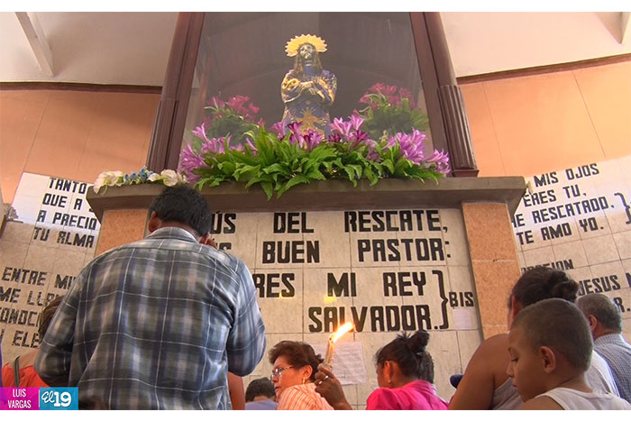 Santuario de Popoyuapa recibe a miles de promesantes de Jesús del Rescate