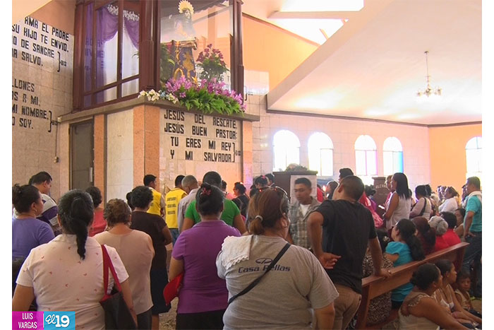 Santuario de Popoyuapa recibe a miles de promesantes de Jesús del Rescate