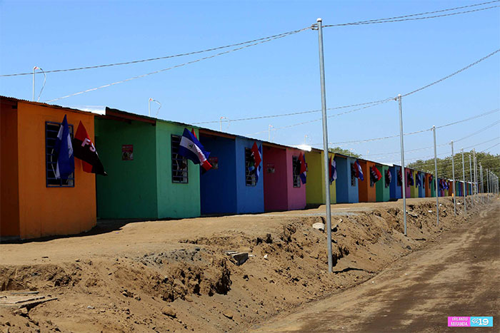 Gobierno Sandinista restituye el derecho a una vivienda digna a 120 familias
