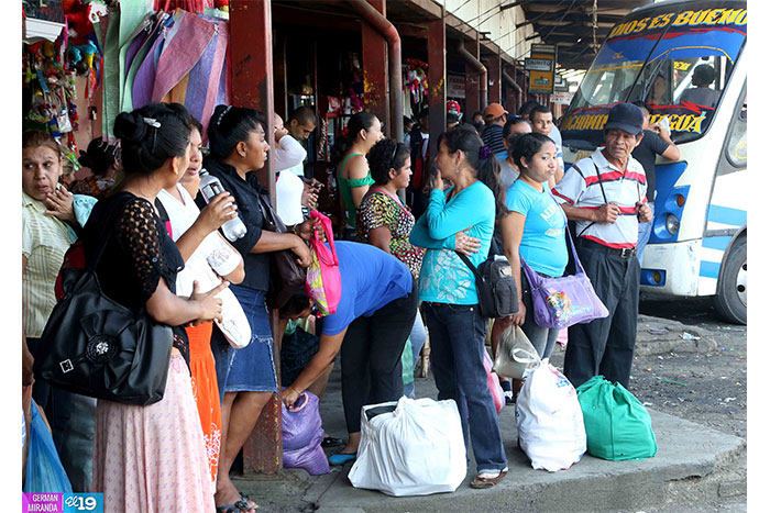 Indec inspecciona terminales interlocales de Managua
