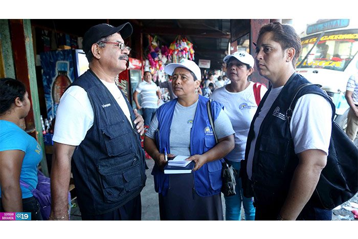 Indec inspecciona terminales interlocales de Managua