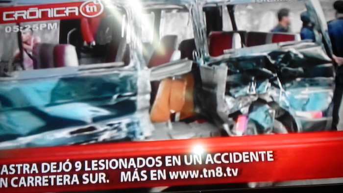 Varios lesionados en accidente de tránsito en carretera Sur