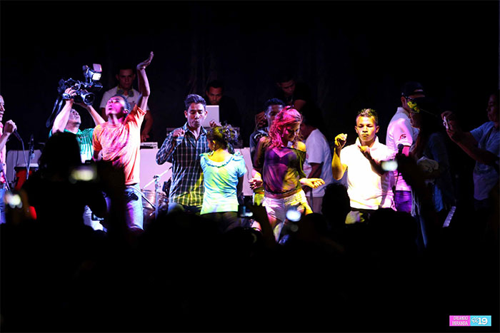 Juventud disfruta concierto de música electrónica en Paseo Xolotlán