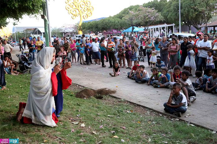 Tradicional Judea de Monimbó se presenta en la Avenida de Bolívar a Chávez
