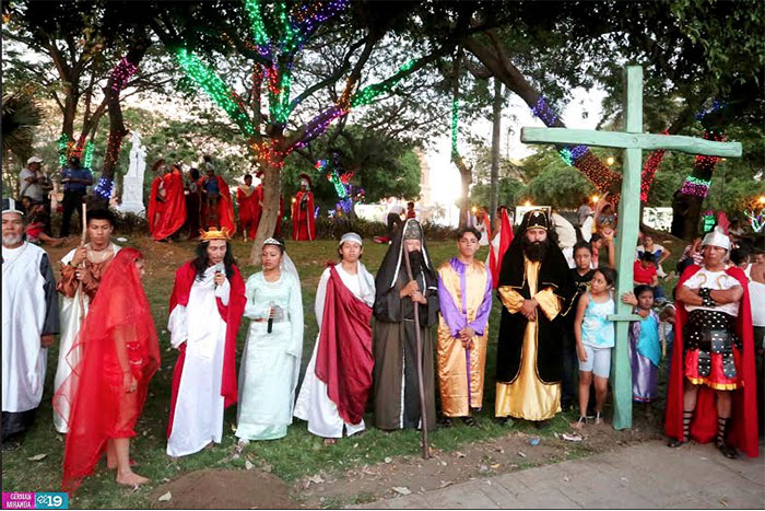 Tradicional Judea de Monimbó se presenta en la Avenida de Bolívar a Chávez