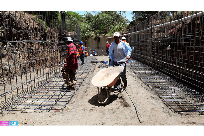 Avanza revestimiento de cauces en Managua