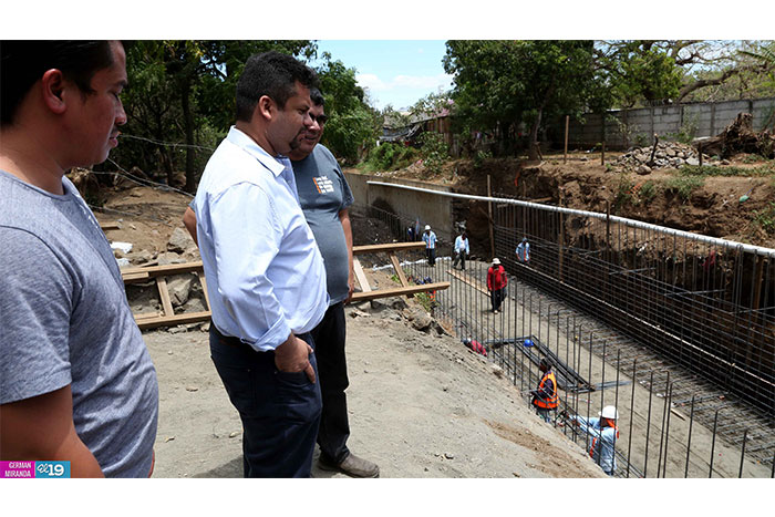 Avanza revestimiento de cauces en Managua