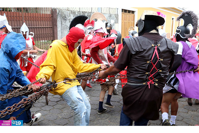 Tradición y mucho colorido en Judea de Masatepe