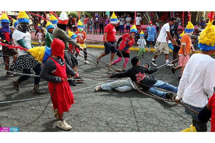Tradición y mucho colorido en Judea de Masatepe