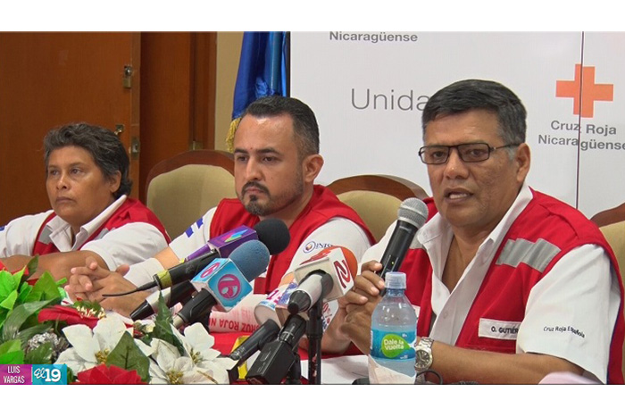 Cruz Roja brinda informe preliminar de los servicios brindados