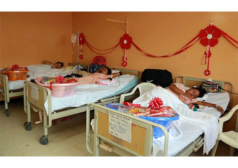 Gobierno Sandinista lleva alegría a madres que dieron a luz este 30 de mayo en hospitales capitalinos