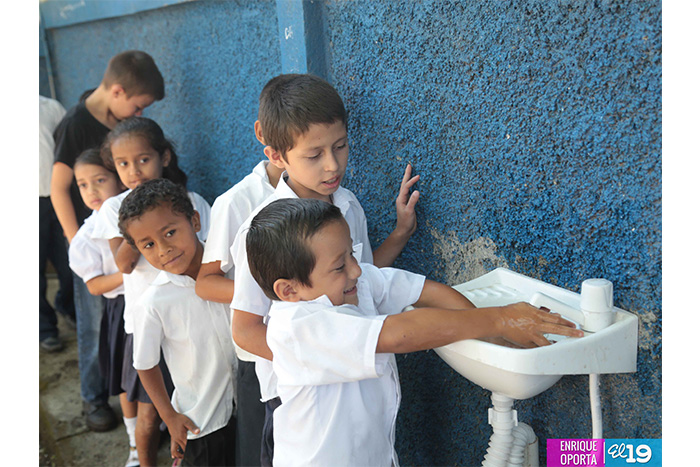 Inauguran proyecto de agua potable y saneamiento en San Sebastián de Yalí