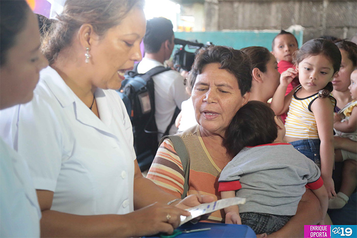 Arranca jornada de vacunación en Tipitapa