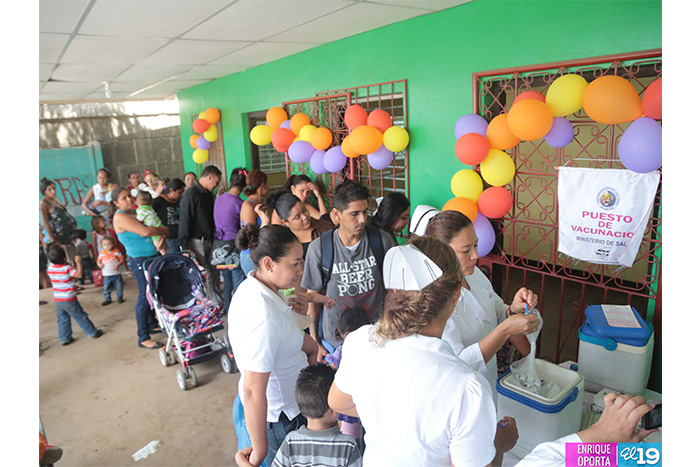 Arranca jornada de vacunación en Tipitapa