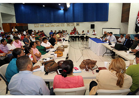 Comités municipales de Managua sostienen sesión evaluativa ante serias afectaciones de primeras lluvias