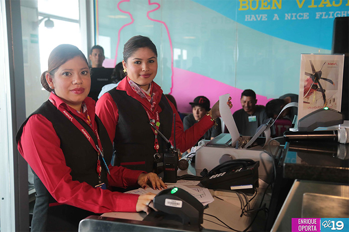 Inicia ruta aérea directa Managua-Guatemala