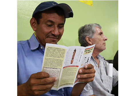 Brindan charlas para fomentar el no consumo de tabaco