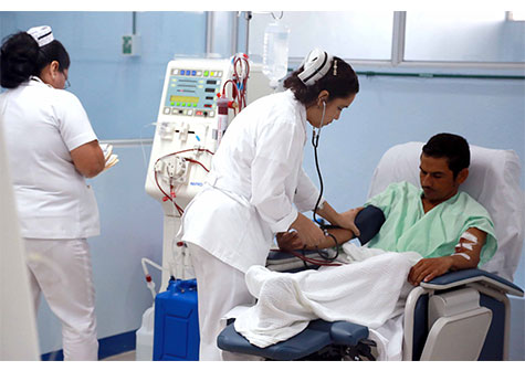 Moderna unidad de hemodiálisis en Hospital Lenin Fonseca