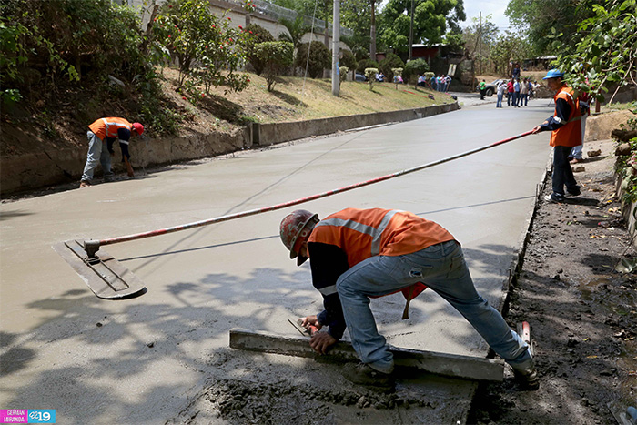 ALMA rehabilita y construye 665 cuadras de Calles para el Pueblo en Managua