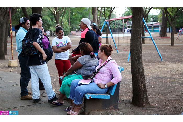Avanza rehabilitación de parques en Managua 