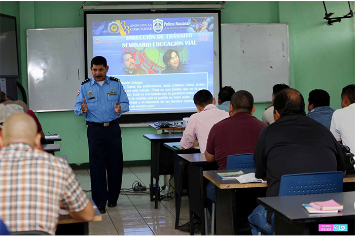 Policía Nacional fomenta una nueva cultura vial