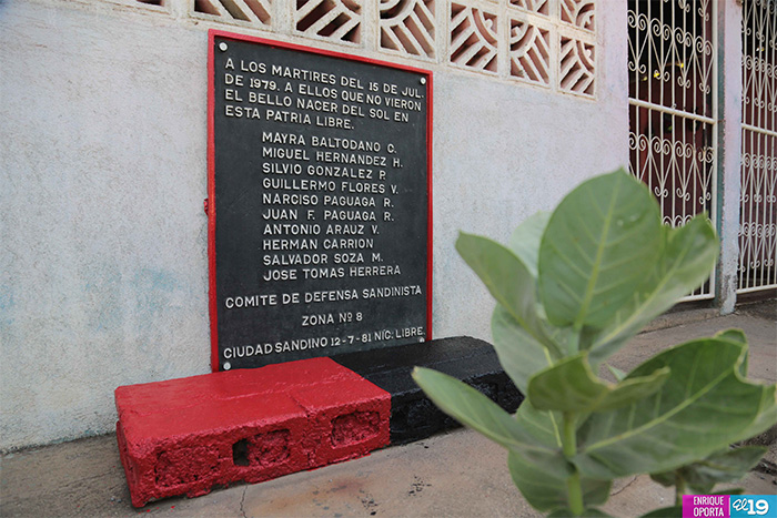 Ciudad Sandino remozará monumentos y placas de Héroes y Mártires de la Revolución