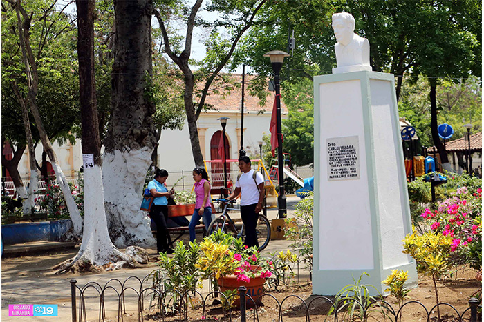 Masaya inicia labores de remozamiento de monumentos a héroes y mártires