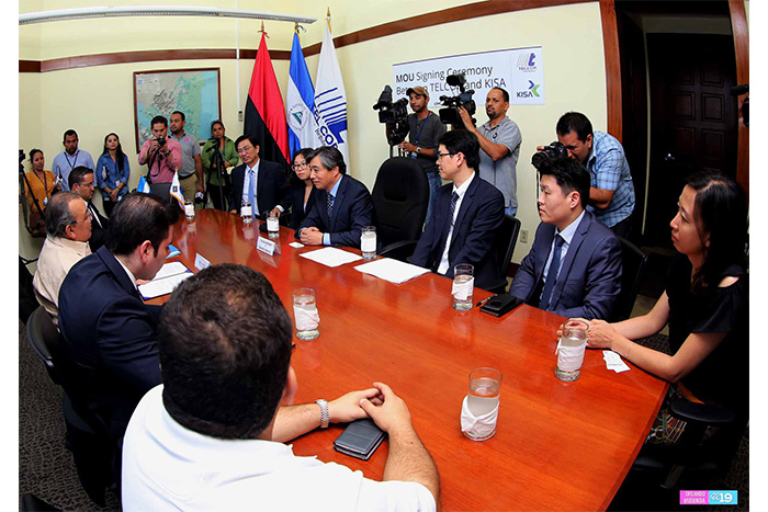 Corea y Nicaragua firman memorándum de entendimiento sobre proyectos de Banda Ancha y Ciberseguridad