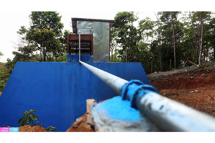Agua potable llega abundante y segura para familias de Campo Uno