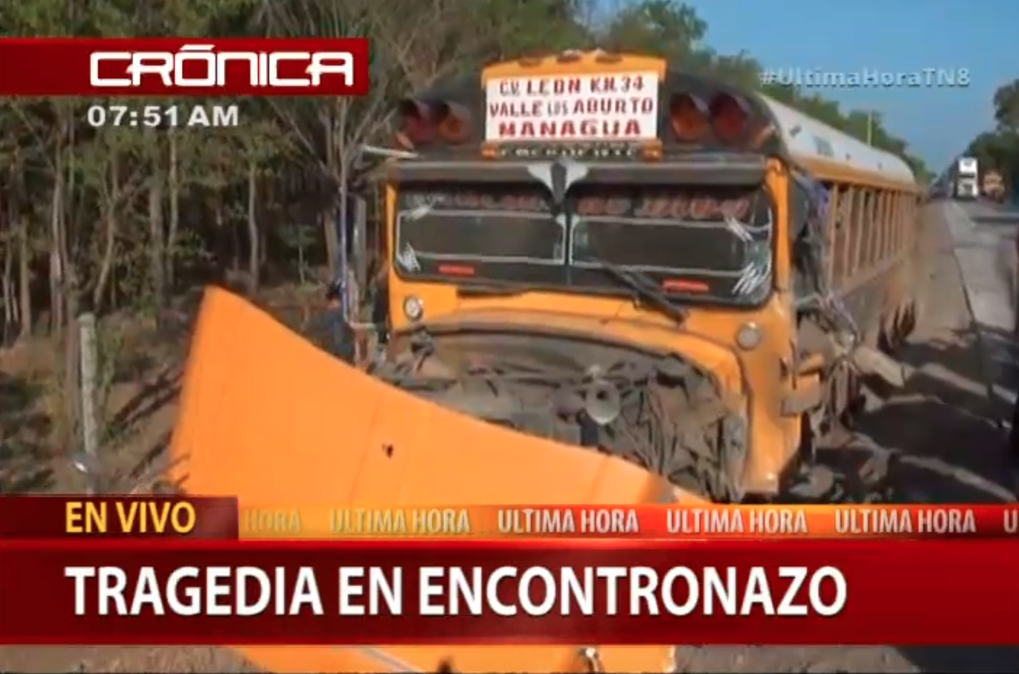 TN8: Fuerte encontronazo deja un muerto en Carretera Vieja a León