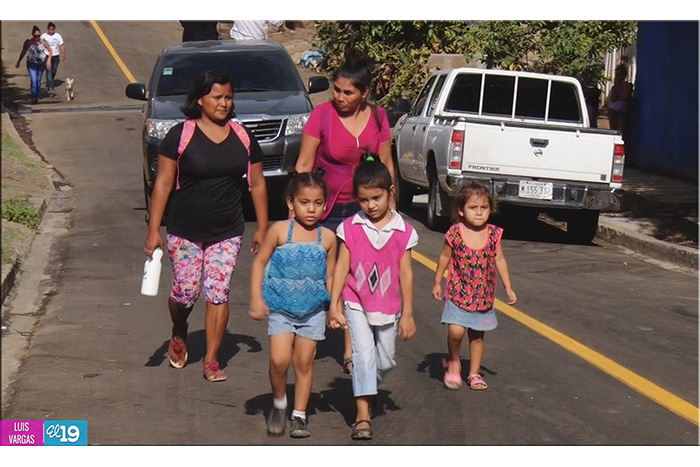 “Es la primera vez que tenemos calles bonitas”
