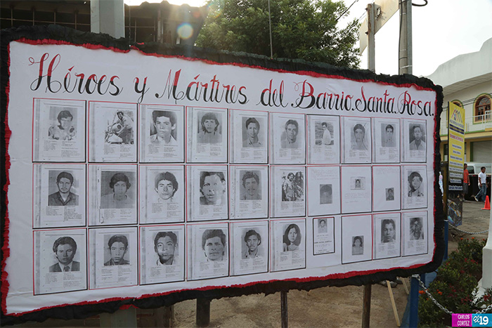 Remozan monumentos a héroes y mártires de los barrios Ducualí y Santa Rosa