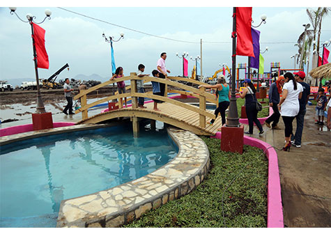 Gobierno inaugura Parque Infantil en Puerto Salvador Allende