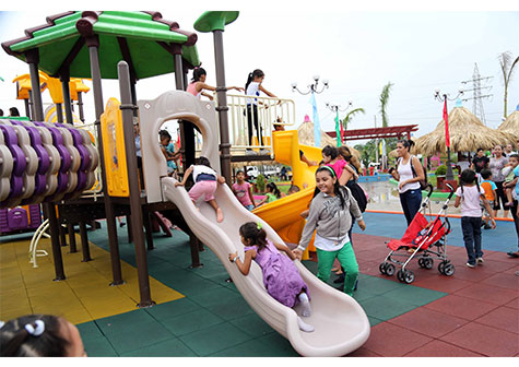Gobierno inaugura Parque Infantil en Puerto Salvador Allende