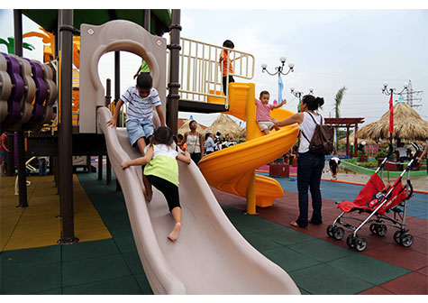 Gobierno inaugura Parque Infantil en Puerto Salvador Allende