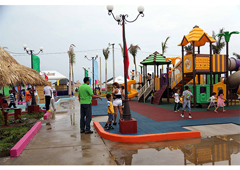 Gobierno inaugura Parque Infantil en Puerto Salvador Allende