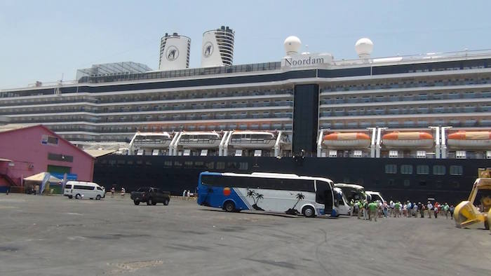 Llega Crucero Noordam a Puerto Corinto