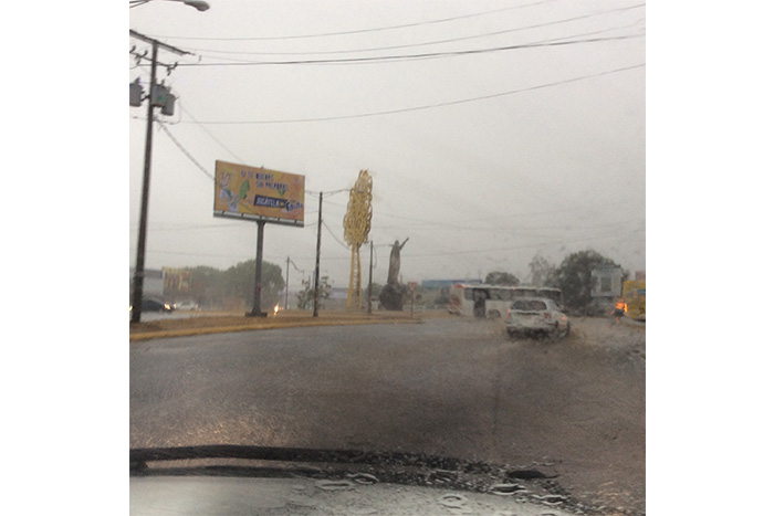 Managua despierta con truenos y lluvia