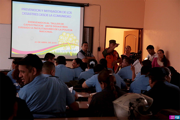 Policía Nacional refuerza capacidades para brindar respuesta ante desastres naturales