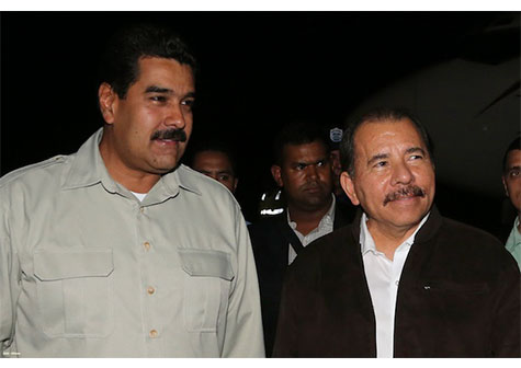 Reciben Daniel y Rosario al presidente de Venezuela Nicolás Maduro (VIDEO)