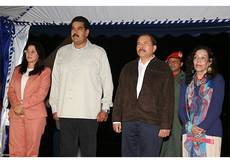Reciben Daniel y Rosario al presidente de Venezuela Nicolás Maduro (VIDEO)