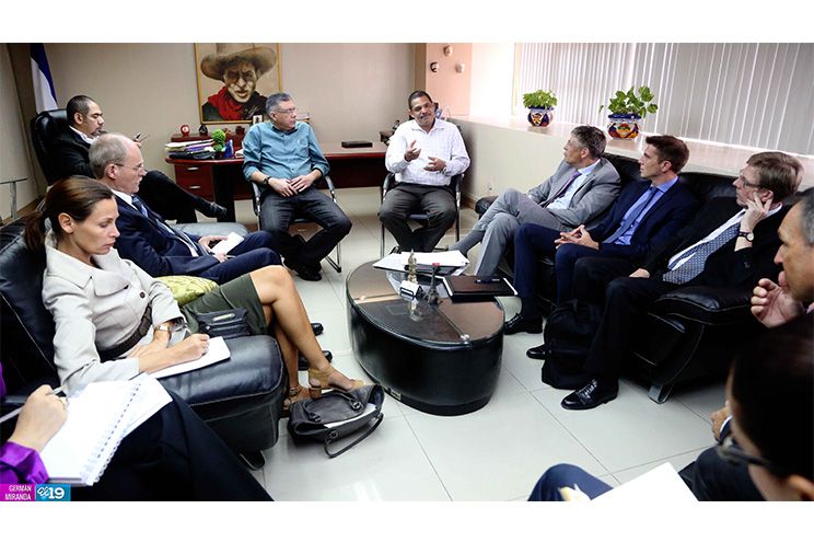 Nicaragua y Alemania suscriben convenio de cooperación para ampliar planta de tratamiento