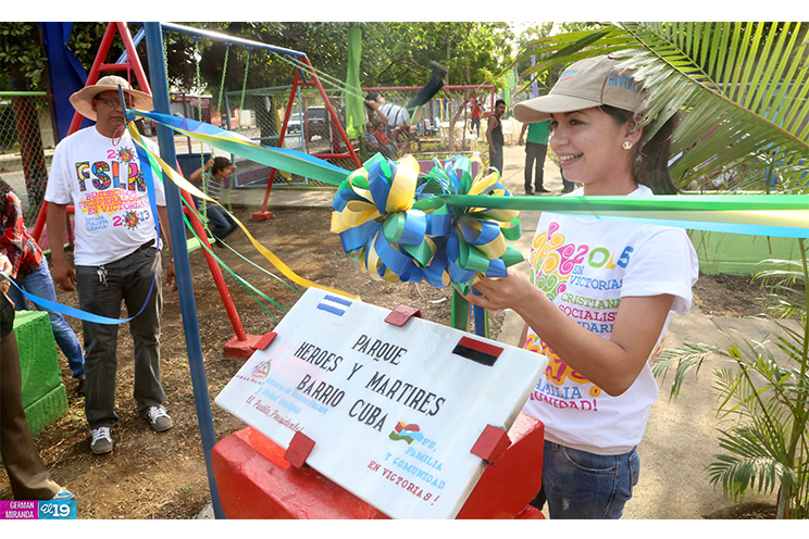 Recobra la vida parque infantil de Barrio Cuba
