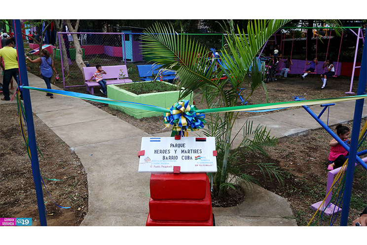 Recobra la vida parque infantil de Barrio Cuba