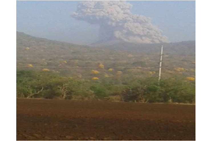 Ineter brinda informe sobre actividad de los volcanes Telica y Concepción