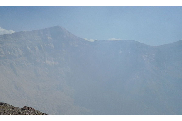 Continúan explosiones en el Volcán Telica