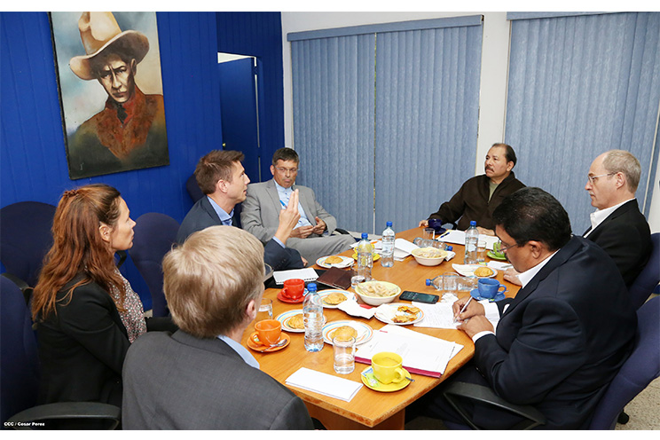Presidente Daniel sostiene encuentro con Director Regional de la Cooperación Alemana
