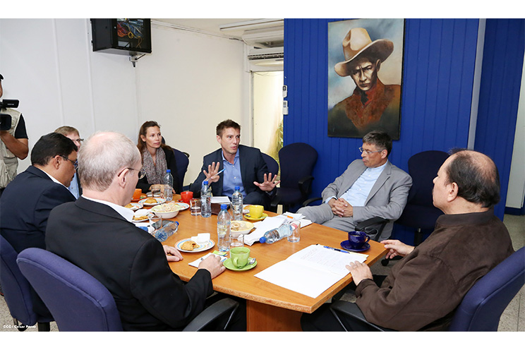Presidente Daniel sostiene encuentro con Director Regional de la Cooperación Alemana