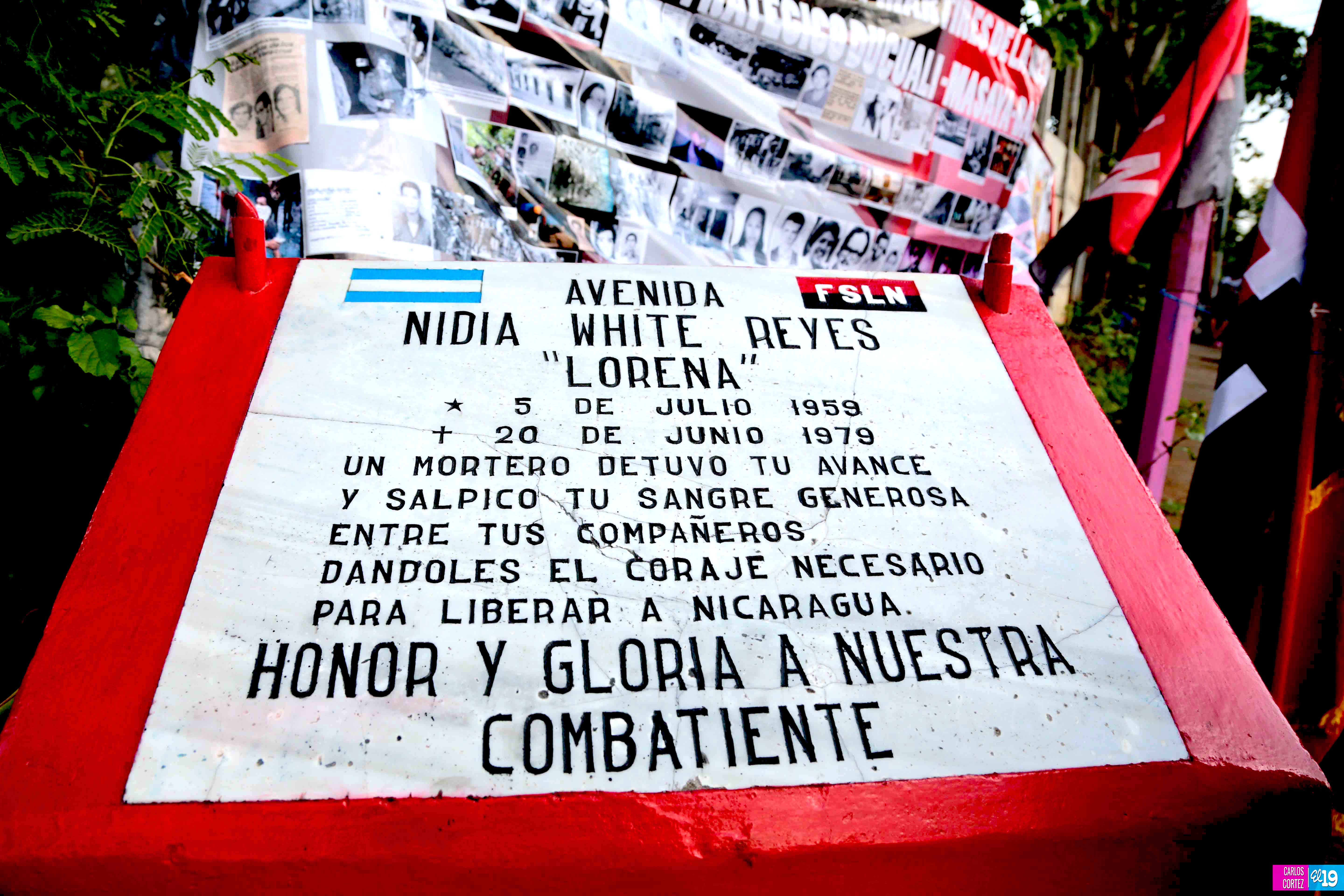 Familias del Barrio Ducualí conmemoran gesta heroica de la compañera Nidia White